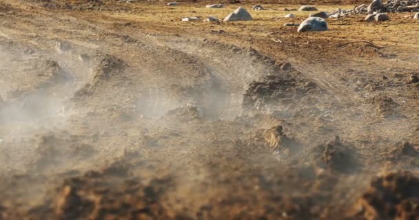 Riverbed Of Embalse De Riano, Spagna — Video Stock