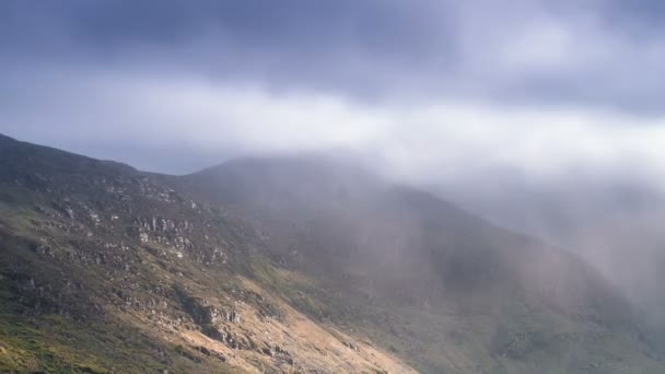 Svart Valley - Gap av Dunloe - Ring Of Kerry, Irland — Stockvideo