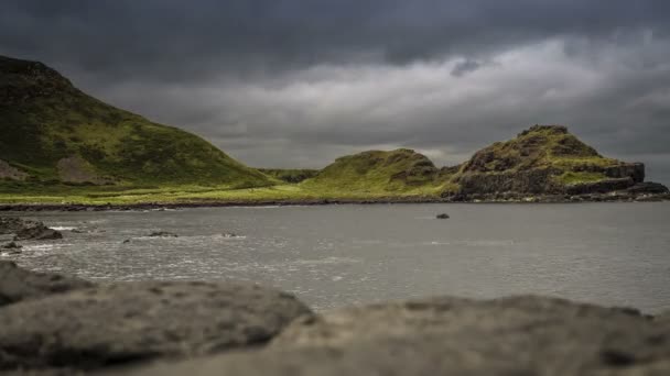 时间间隔-巨型铜锣头，北爱尔兰 — 图库视频影像