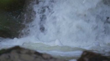 Şelale başı, siyah Valley, ülke Kerry, İrlanda - yerli versiyonu, gerçek 200fps Slowmo