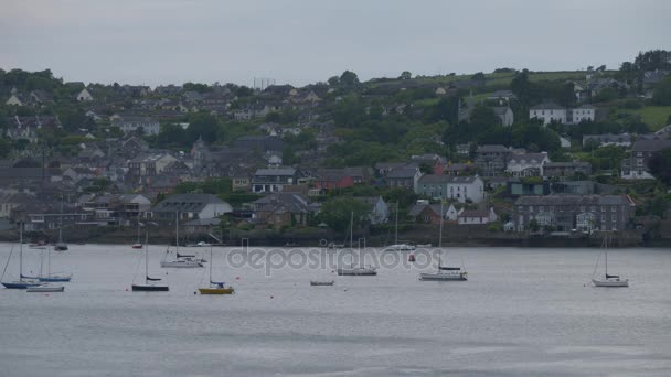 Kinsale Harbor, County Cork, Irlanda - Versão nativa — Vídeo de Stock