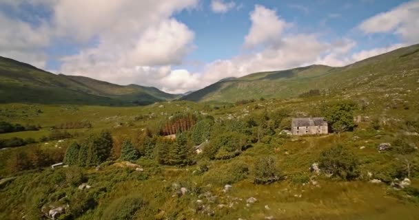 Antenn, svart-dalen, grevskapet Kerry på Irland — Stockvideo