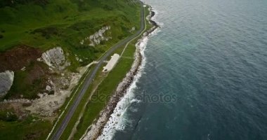 Anteni, sahil yolu, kıyı hattı, Kuzey İrlanda