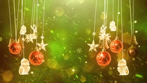 Decorações de Natal — Vídeo de Stock