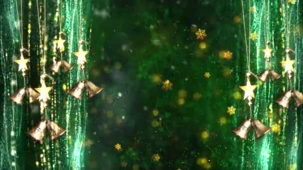 Decorações de Natal fundo — Vídeo de Stock