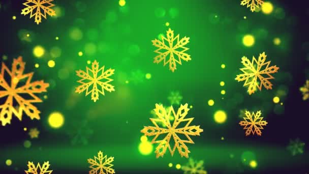 Flocons de neige or Noël 