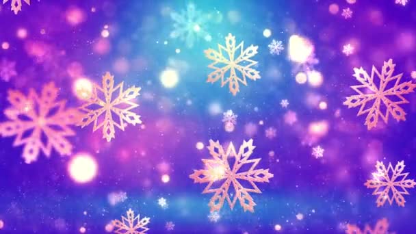 Flocons de neige or Noël 