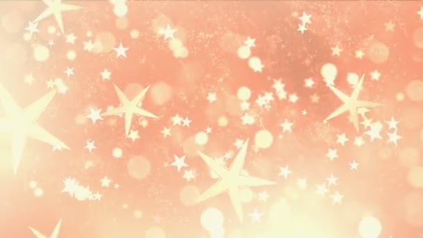 Estrelas de Natal — Vídeo de Stock