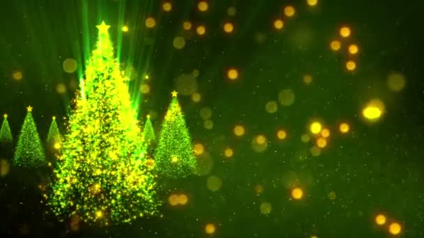 Kerstboom — Stockvideo