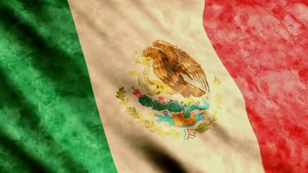 Mexique Drapeau — Video