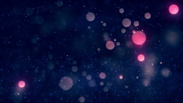 Purpurinas de partículas — Vídeo de Stock