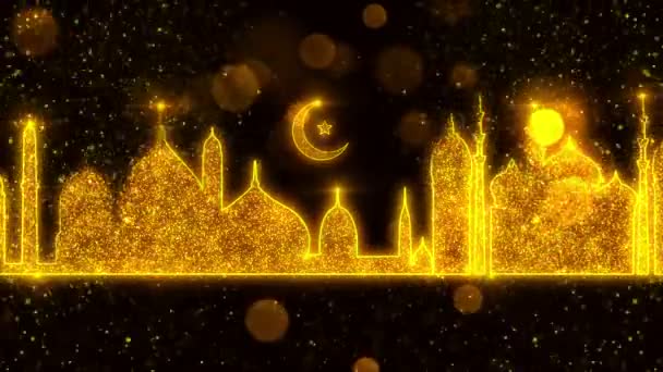 Ramadan háttér — Stock videók