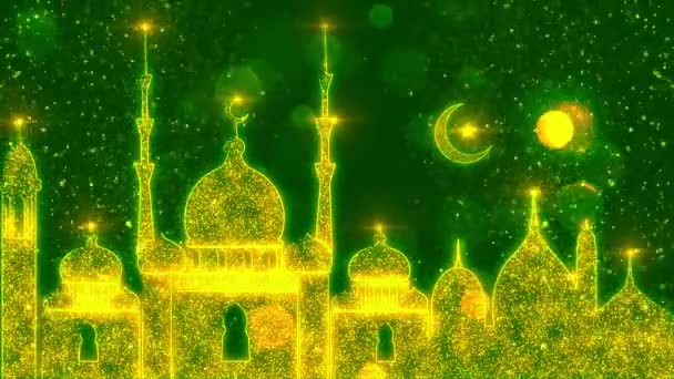 Ramazan mübarek — Stok video
