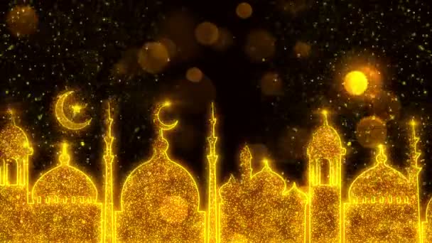 Ramadan Kareem背景 — 图库视频影像