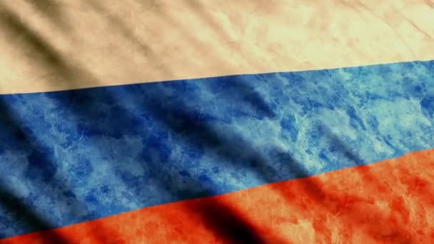 Vlag van Rusland — Stockvideo