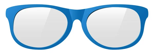 Vector blue sunglasses — Stock Vector