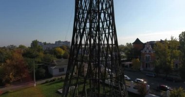 Su teknoloji Kulesi: Mykolayiv, Ukrayna Hava görünümünü ve eski bir metal tarafında