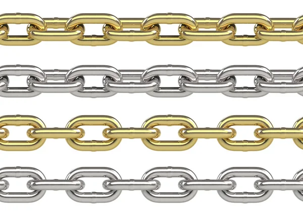 Seamless chain set — Stock Photo, Image