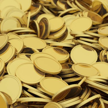 altın sikke arka plan