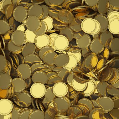 altın sikke arka plan