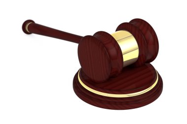 ahşap yargıç tokmak ve Duvarcı.