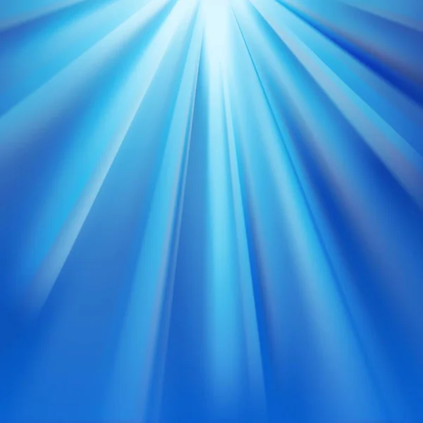 Синие полярные лучи с вспышкой — стоковый вектор
