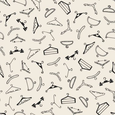 Dikensiz elbise askısı deseni