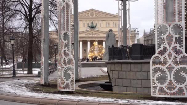 Cidade Moscou Rússia Arquitetura Rua — Vídeo de Stock