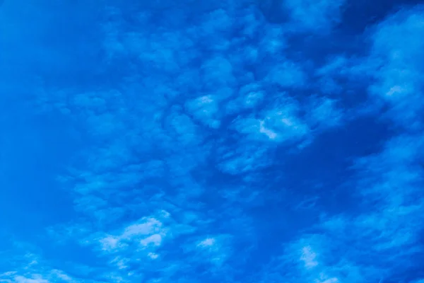 Blue morning sky with white clouds white clouds on blue sky