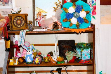 Eski nesneler müzesi. Eski ustaların eserleri.