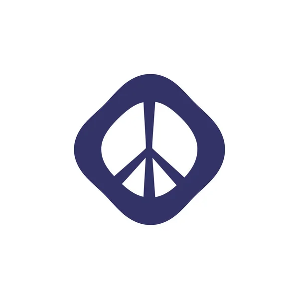 Peace Symbol Vector Icon. peace sign icon — ストックベクタ