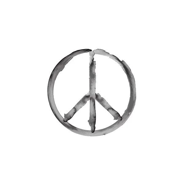 Símbolo de Paz Vector Icono. signo de paz icono — Vector de stock