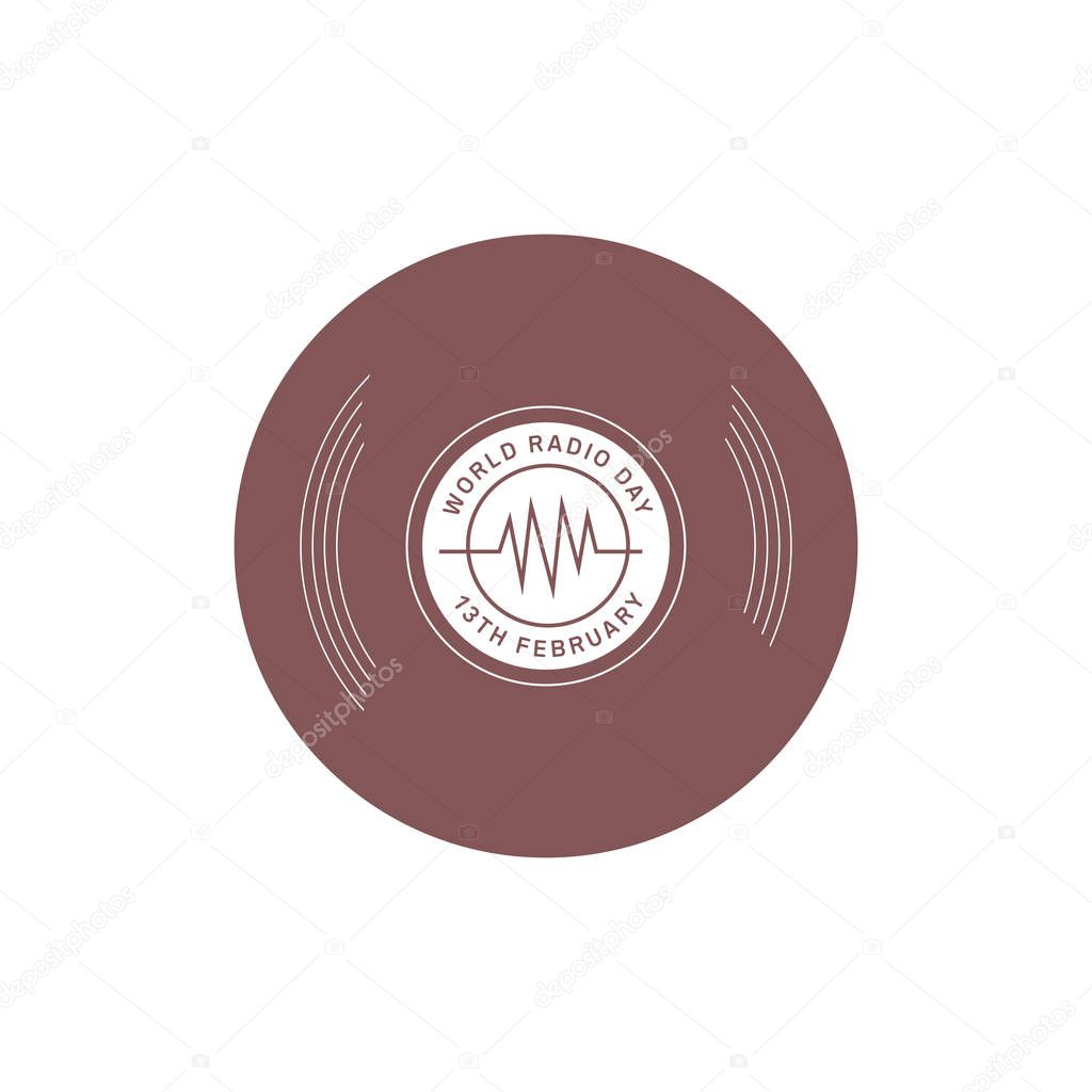 : World Radio Day Logo Design Concept