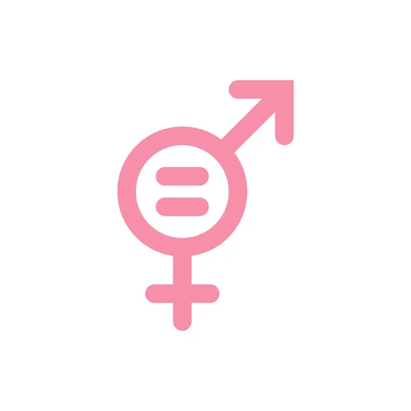 3月8日庆祝国际妇女节的同等标志和排字设计 矢量说明 — 图库矢量图片