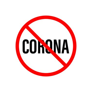 Corona Virüsü 2020 'yi durdurun. Wuhan virüsü hastalığı, virüs enfeksiyonları önleme yöntemleri, bilgi toplama. Infographic, Logo, nasıl engelleneceğinin sembolü. vektör illüstrasyonu