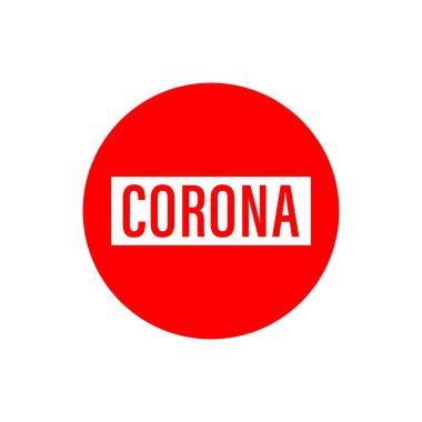 Corona Virüsü 2020 'yi durdurun. Wuhan virüsü hastalığı, virüs enfeksiyonları önleme yöntemleri, bilgi toplama. Infographic, Logo, nasıl engelleneceğinin sembolü. vektör illüstrasyonu
