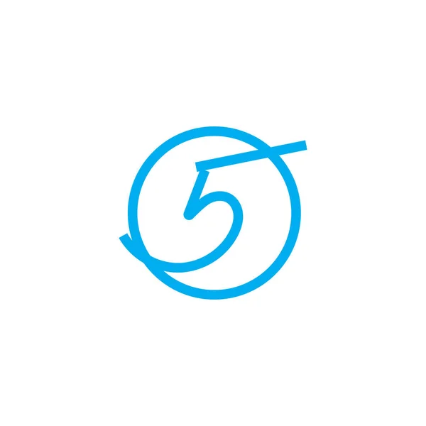 Desain Logo Dengan - Stok Vektor