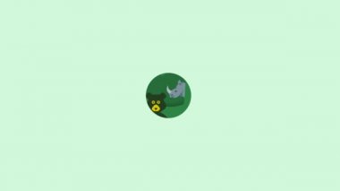 BIODiVERSITY temalı dünya çevre günü etkinliğini desteklemek için hareketli grafik tasarımı. 5 Haziran