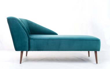 Beyaz arka plan üzerinde kanepe