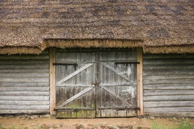 rustik ahşap housebackground