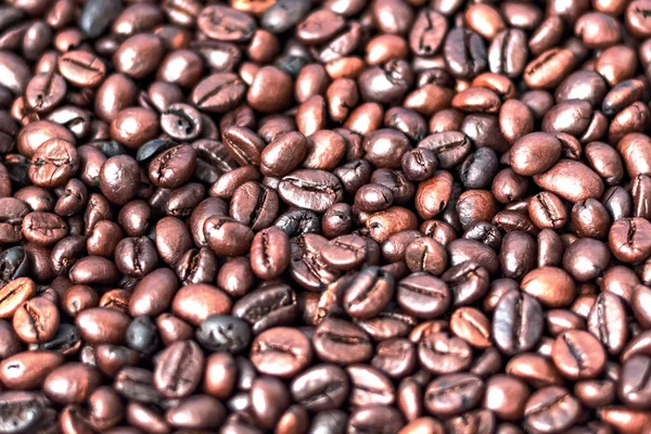 烘烤咖啡豆的背景 精英咖啡 — 图库照片