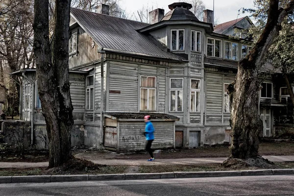 Běžecká minulostí — Stock fotografie