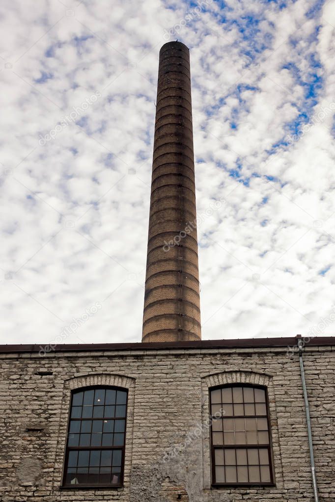 Chimney Of An Old Factory