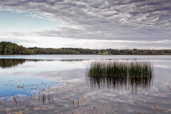 Yansımaları sonbahar Gölü