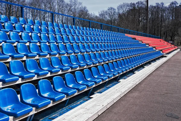 Blue And Red Seats