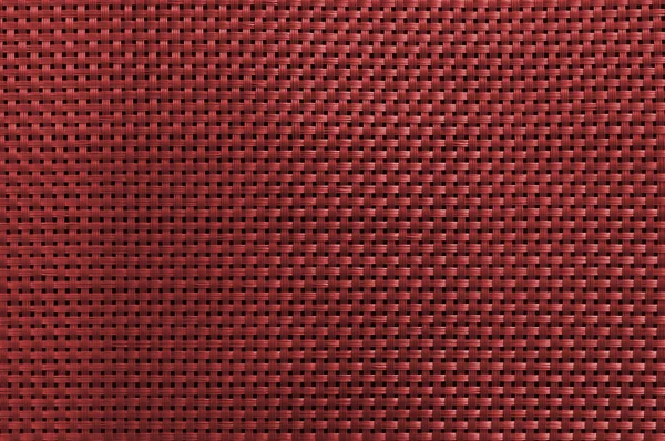 Ciemnoczerwona Abstrakcyjna Przeplatana Teksturą Strun Tworzywa Sztucznego — Zdjęcie stockowe