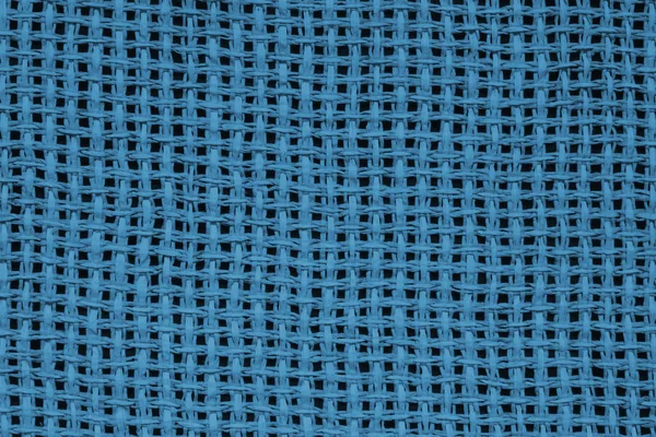 Blauwe Stof Textuur Abstracte Achtergrond — Stockfoto