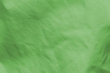 Eşit olmayan yeşil kumaşın dokusu