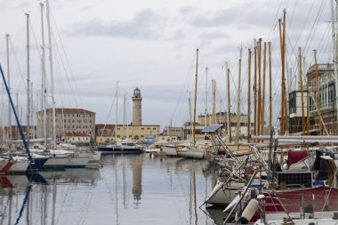 Trieste 'deki marina manzarası