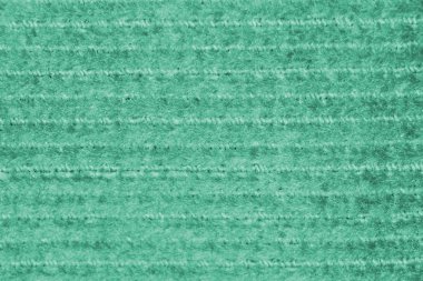 Tekrar eden yatay desenli cyan branda kumaş